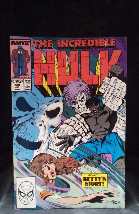 The Incredible Hulk #360 1989 Marvel Comics Comic Book