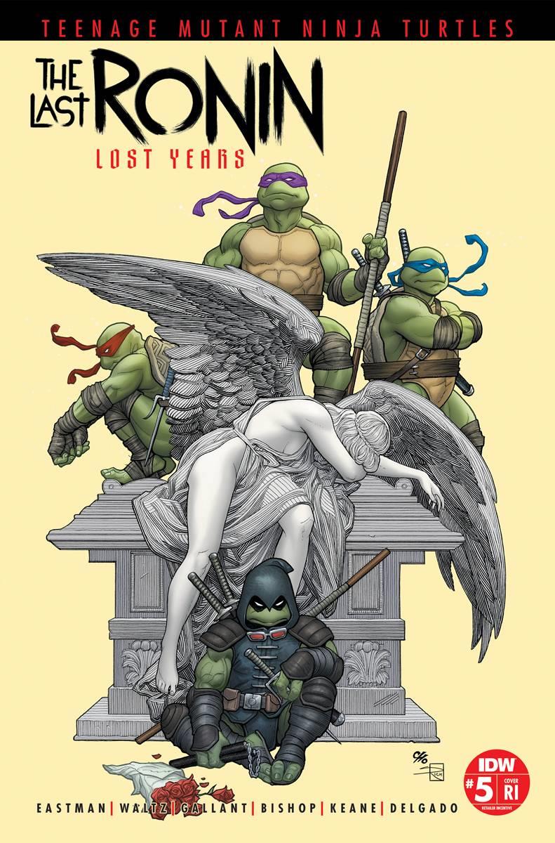 Tmnt Last Ronin Lost Years #5 Cvr D 25 Copy Incv Cho Idw-prh Comic Book