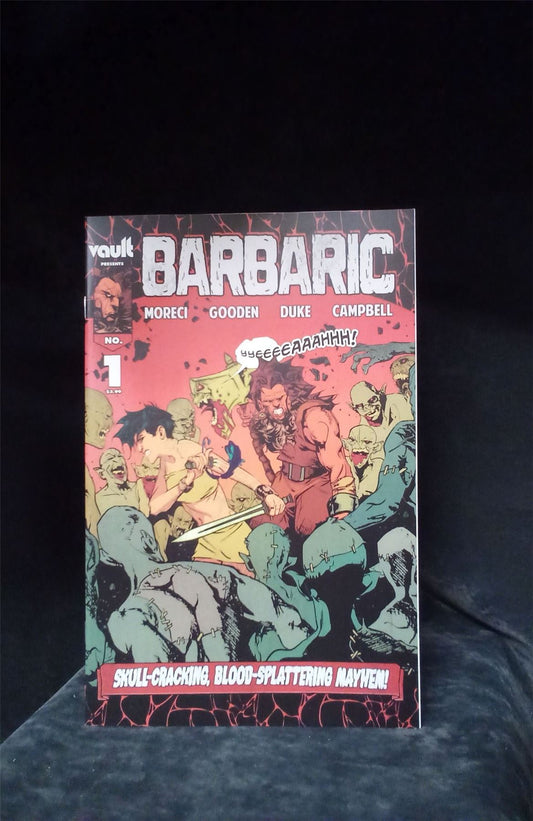 Barbaric #1 Fourth Print Cover 2021  Comic Book