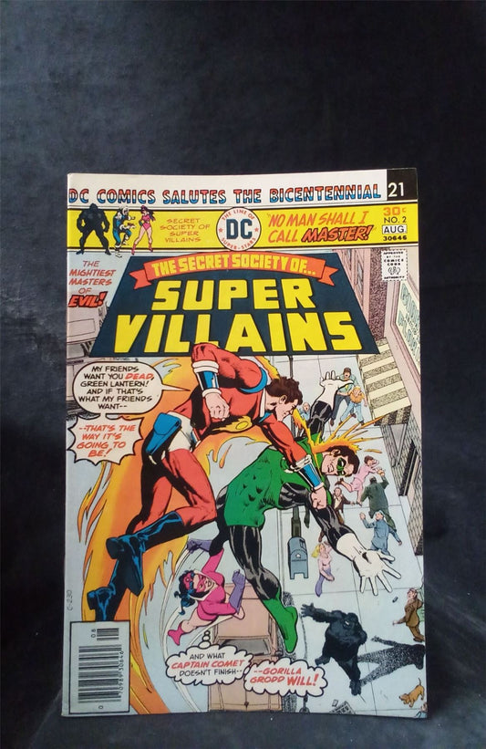 Secret Society of Super-Villains #2 1976 DC Comics Comic Book