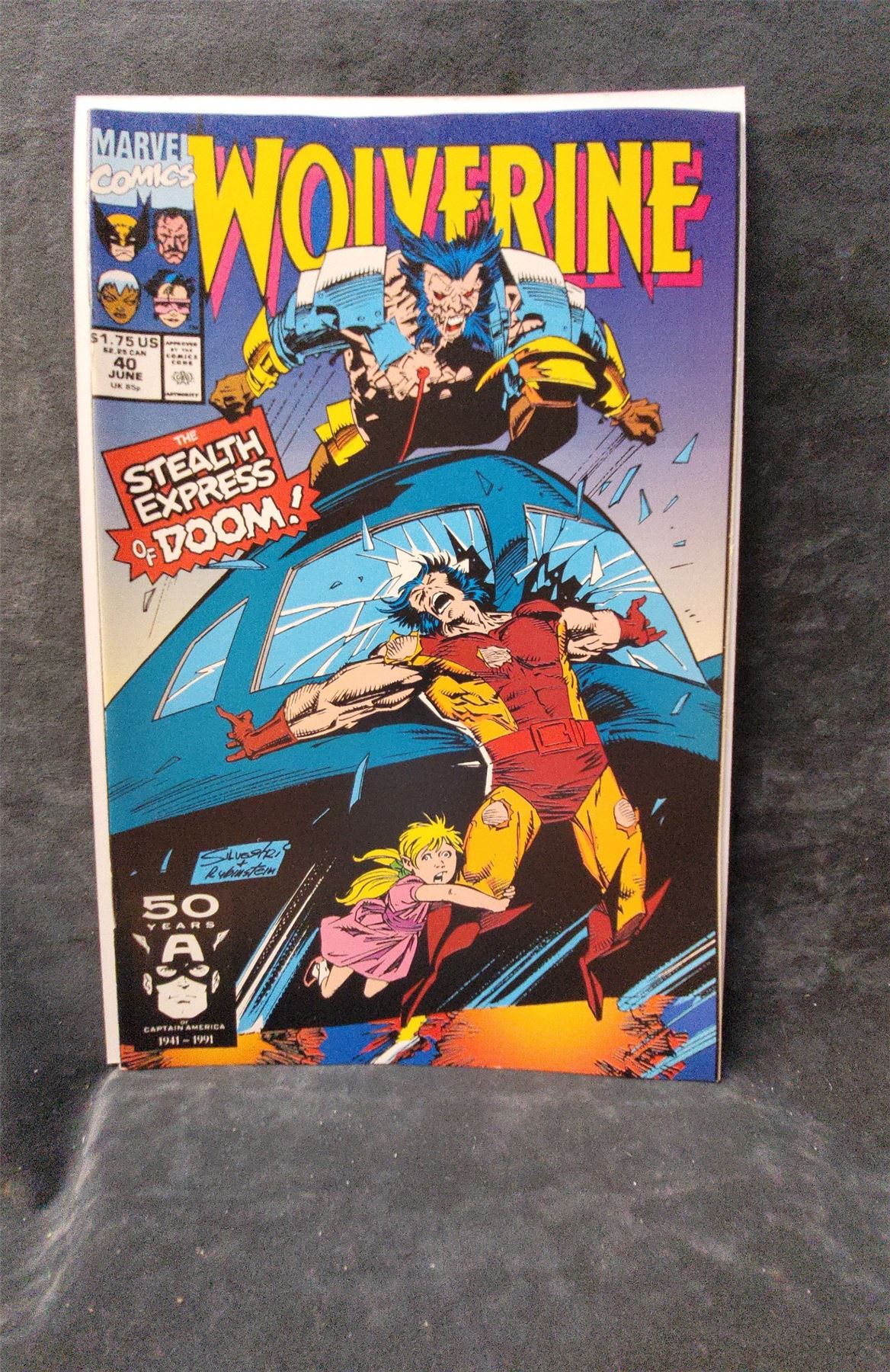 Wolverine #40 1991 marvel Comic Book