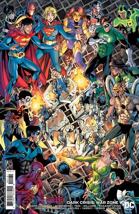 Dark Crisis War Zone #1 (One Shot) Cvr C Inc 1:25 DAn Jurgens Norm Rapmund & Alex Sinclair Var DC Comics Comic Book