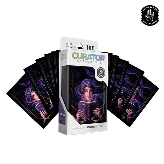 Curator: Masterwork Sleeves: Revelation (Olga Tereshenko) 100 ct By Orange Nebula