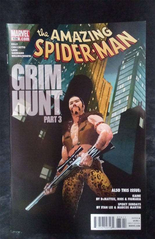 The Amazing Spider-Man #636  2010 Marvel Comics Comic Book