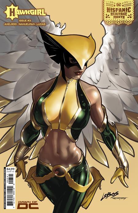 Hawkgirl #3 (of 6) Cvr C Pablo Villalobos Hispanic Heritage Month Card Stock Var DC Comics Comic Book