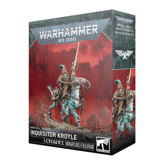 Warhammer 40k- Imperial Agents: Inquisitor Kroyle 68-14 by Games Workshop