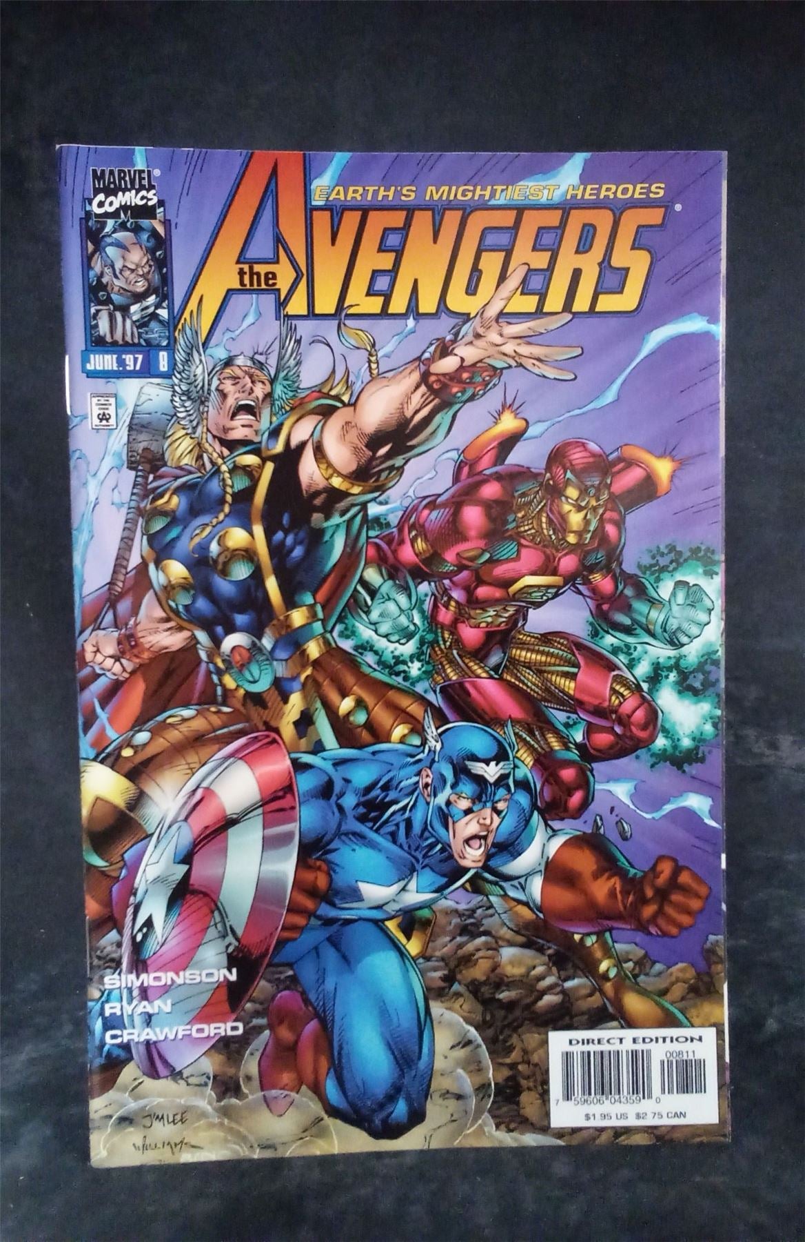 Avengers #8 1997 Marvel Comics Comic Book