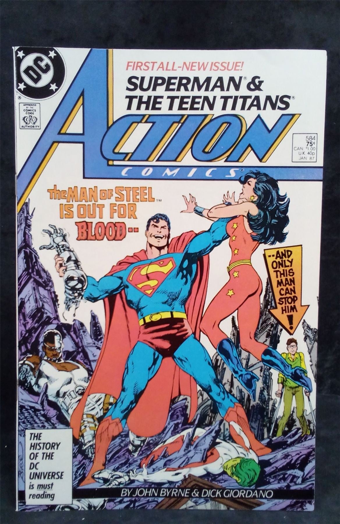 Action Comics #584 1987 DC Comics Comic Book