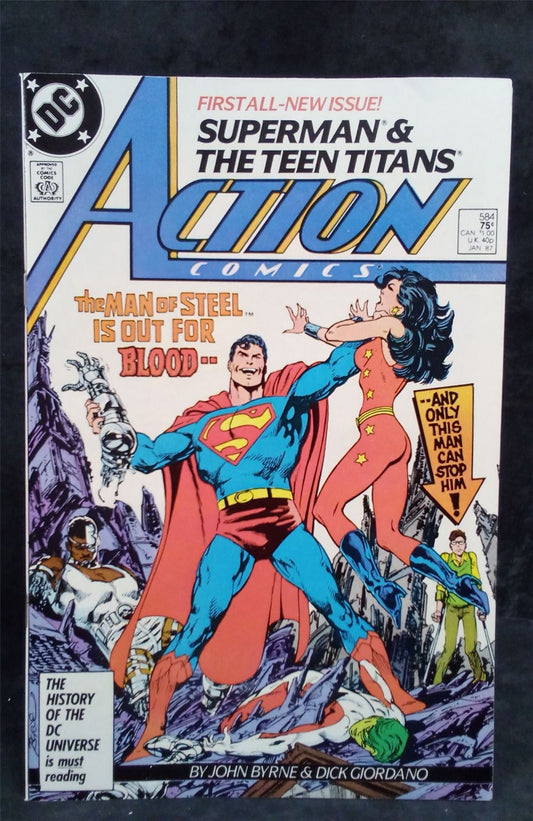 Action Comics #584 1987 DC Comics Comic Book