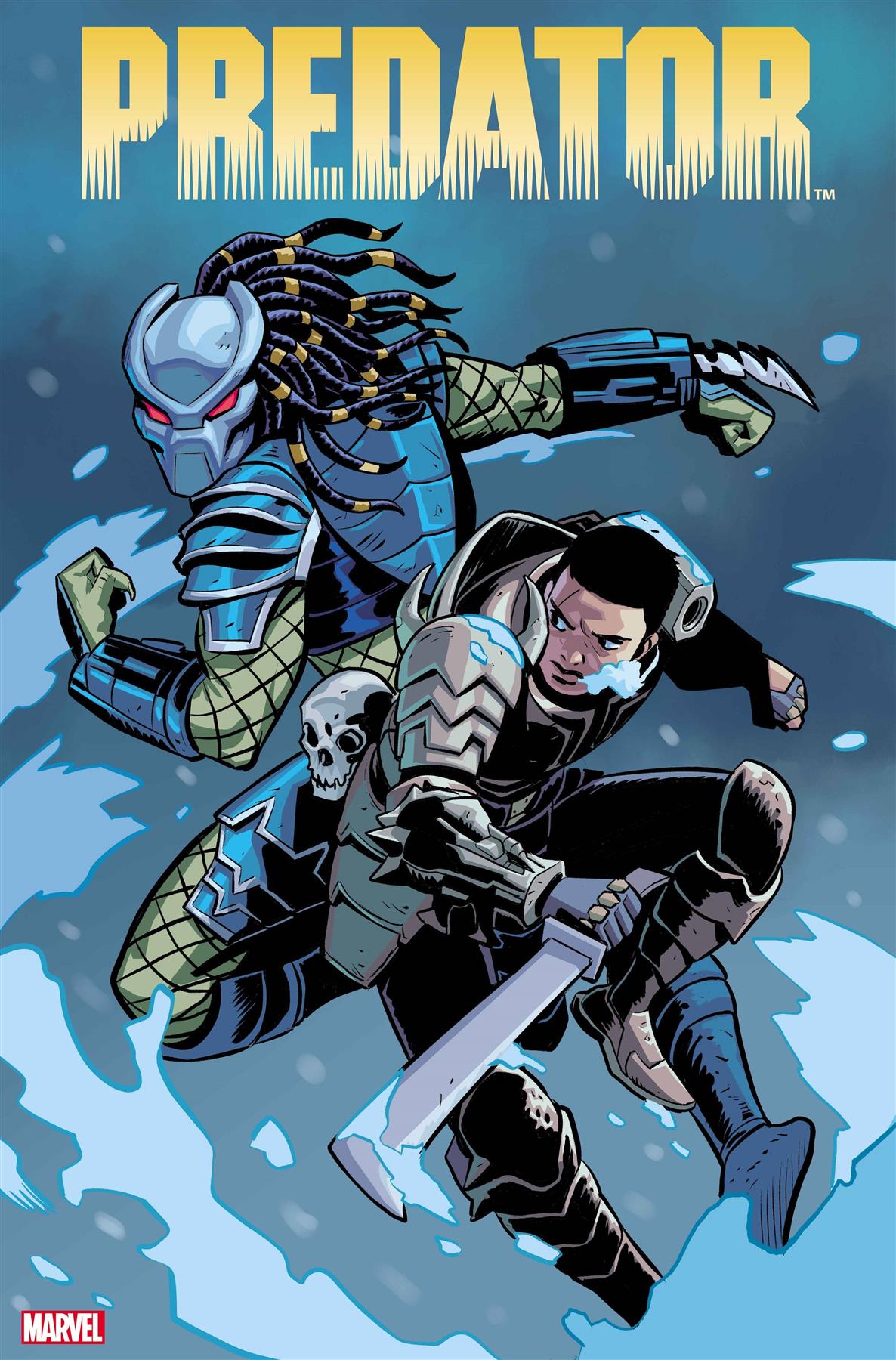 Predator #2 Bustos Var (Bustos Var) Marvel Prh Comic Book 2022