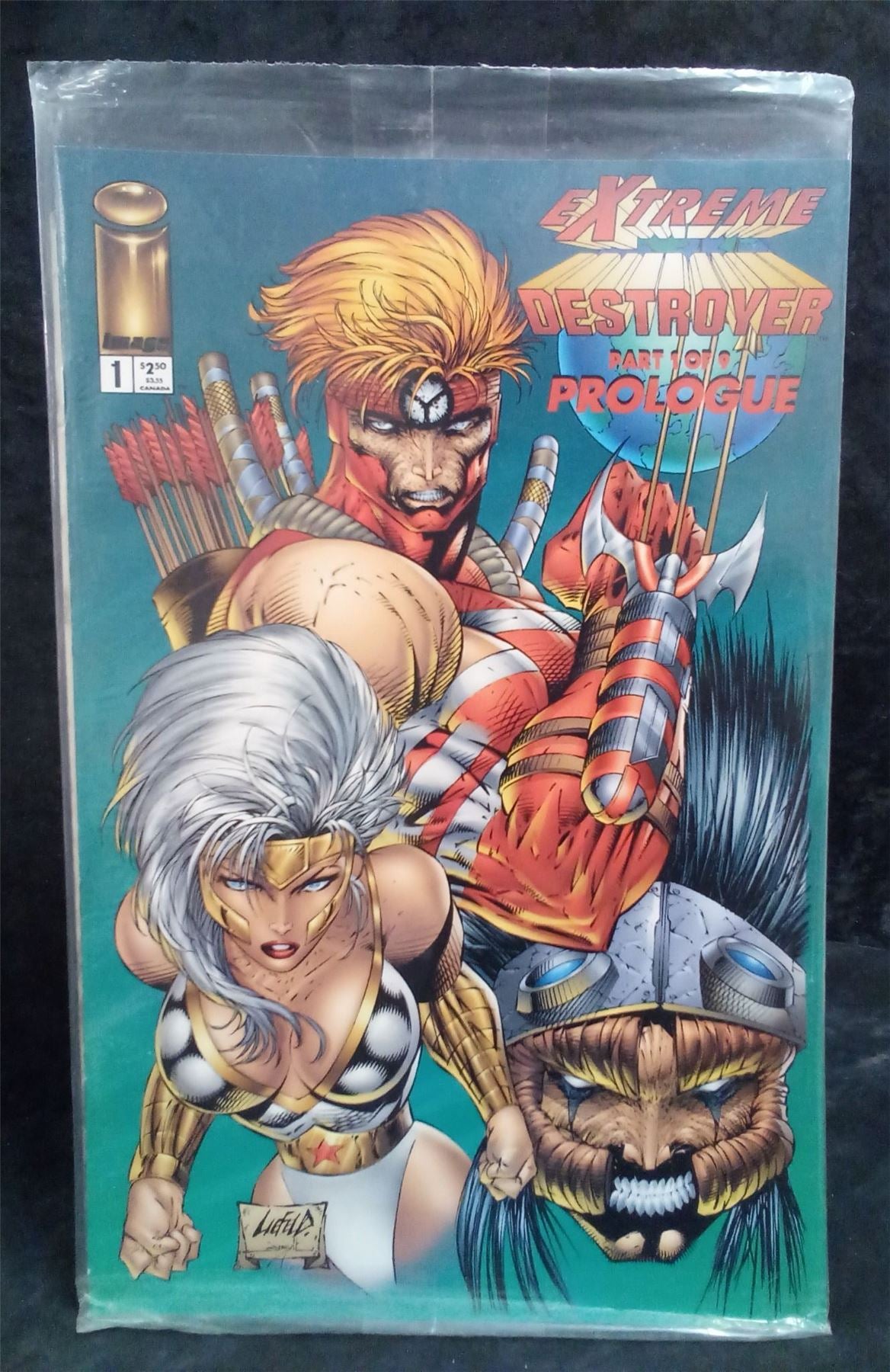 Extreme Destroyer #1 Prologue 1996 Image Comics Comic Book