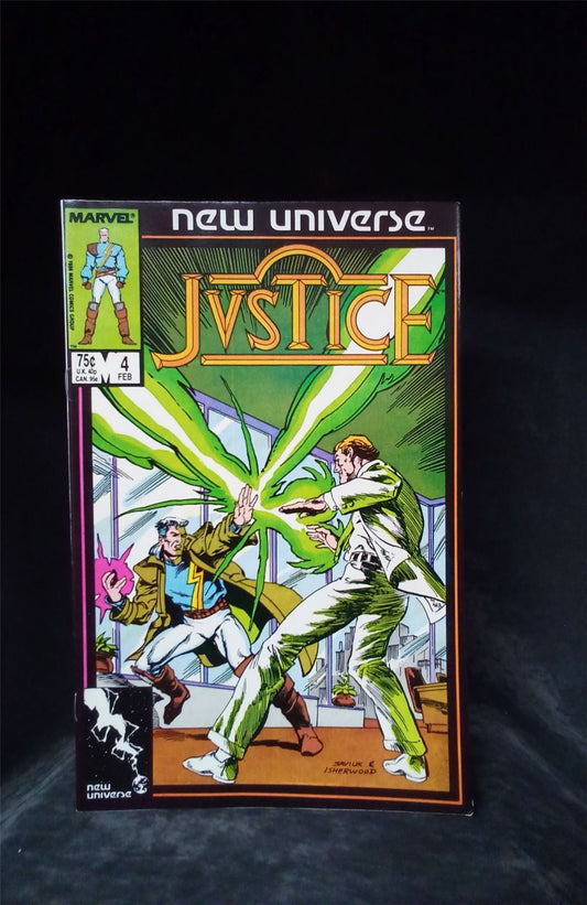 Justice #4 1987 Marvel Comics Comic Book