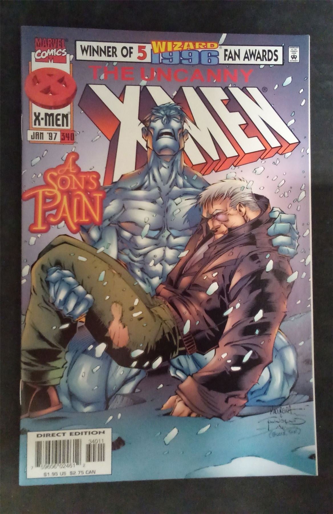 The Uncanny X-Men #340 1997 marvel Comic Book