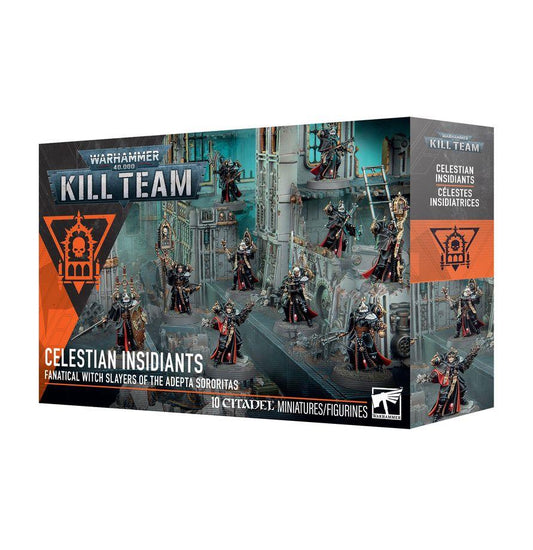 Warhammer 40k- Kill Team: Celestian Insidiants: Fanatical Witch Slayers of the Adepta Sororitas 102-69 by Games Workshop