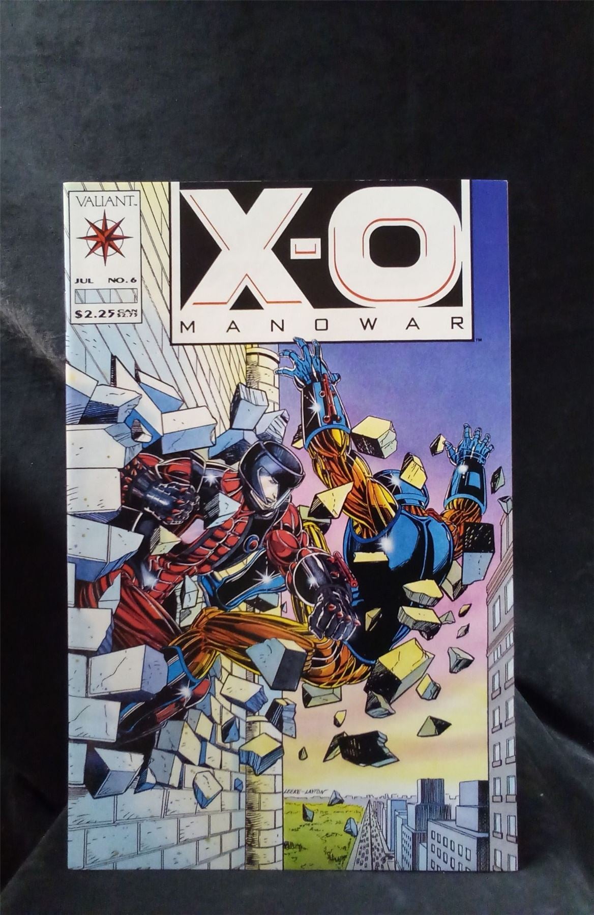 X-O Manowar #6 1992 valiant Comic Book