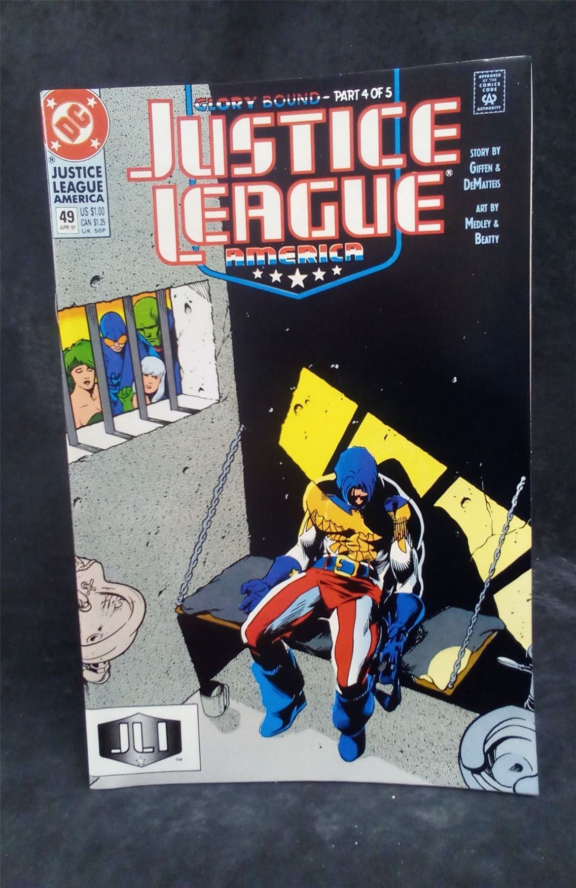 Justice League America #49 1991 DC Comics Comic Book