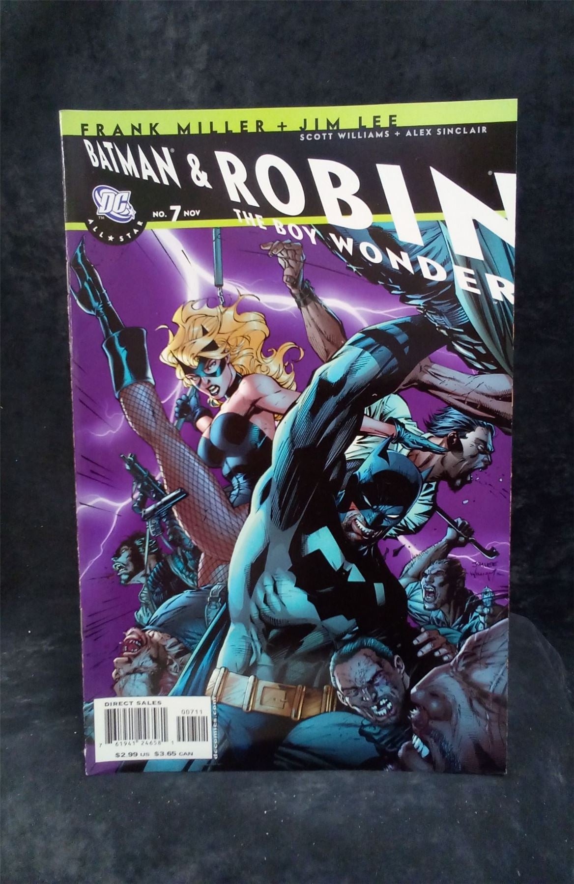 All Star Batman & Robin, The Boy Wonder #7 2007 DC Comics Comic Book
