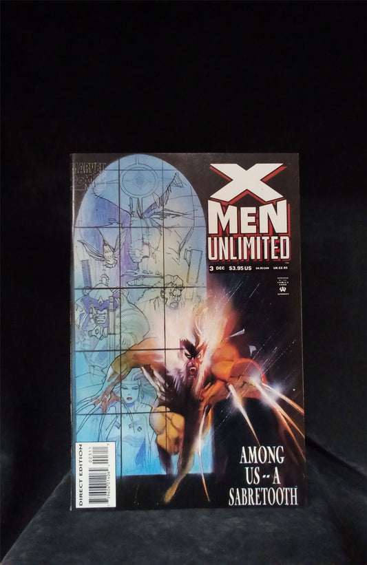 X-Men Unlimited #3 1993 Marvel Comic Book