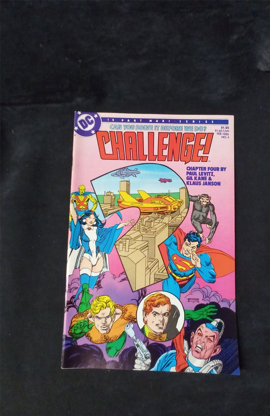 DC Challenge #4 1986 dc-comics Comic Book