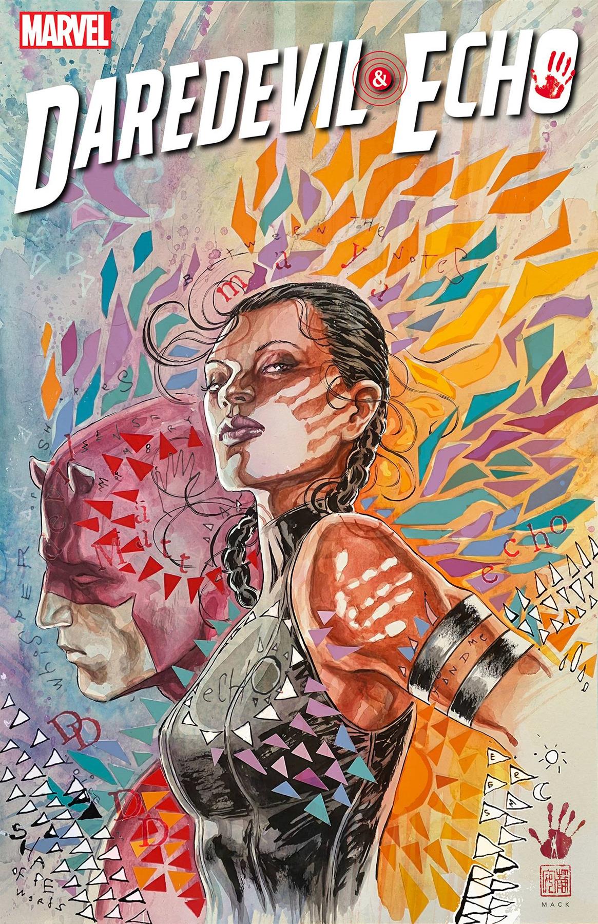Daredevil And Echo #2 (David Mack Var) Marvel Prh Comic Book 2023