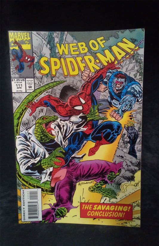 Web of Spider-Man #111 1994 Marvel Comics Comic Book