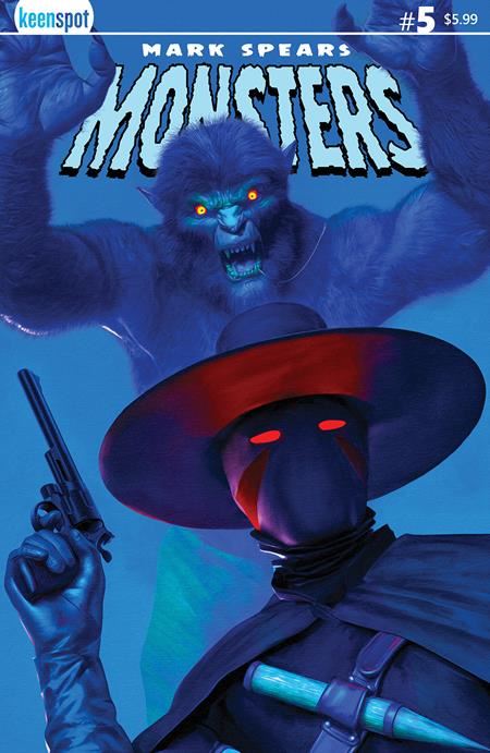 Mark Spears Monsters #5 Cvr A Mark Spears The Fight Ex Posse Holdings Comic Book