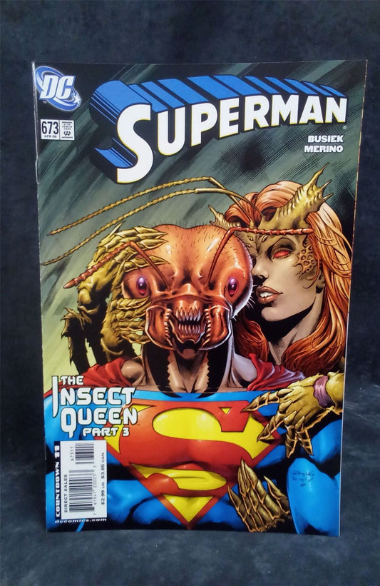 Superman #673 2008 DC Comics Comic Book
