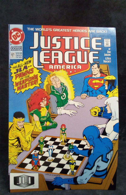 Justice League America #61 1992 DC Comics Comic Book
