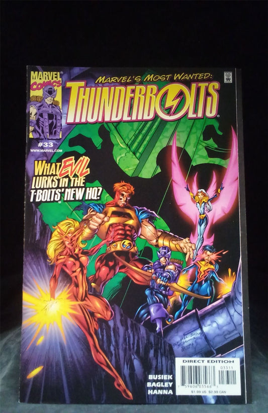 Thunderbolts #33 1999 Marvel Comics Comic Book