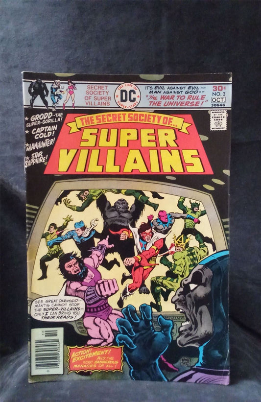 Secret Society of Super-Villains #3 1976 DC Comics Comic Book