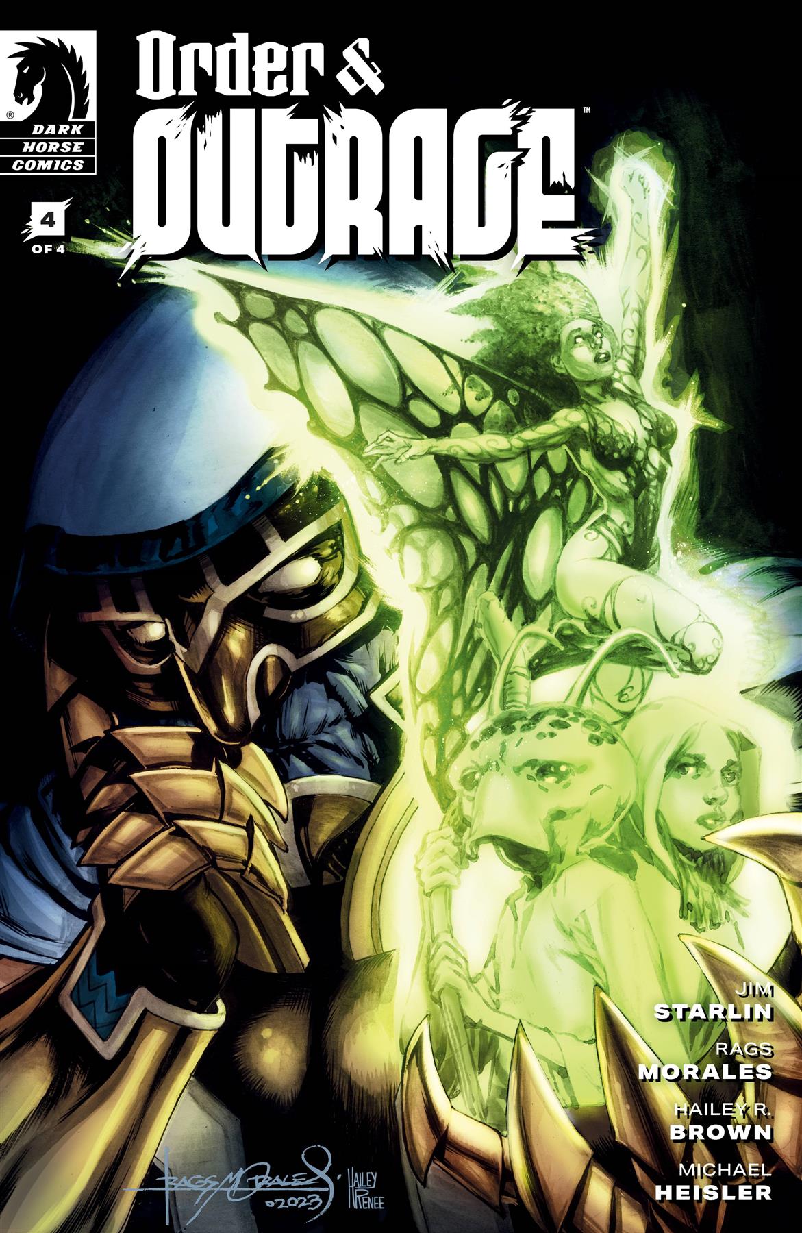 Order And Outrage #4 (of 4) Cvr A Rags Morales (mr) Dark Horse Prh Comic Book