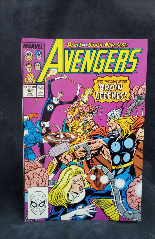 The Avengers #301 1989 Marvel Comics Comic Book