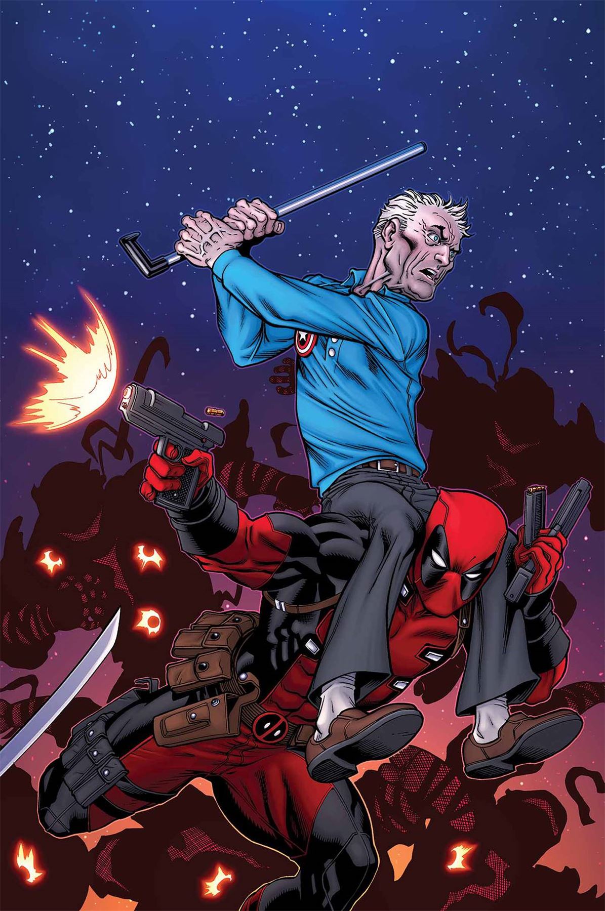 Death Of Wolverine Deadpool And Captain America #1 Marvel Comics Comic Book