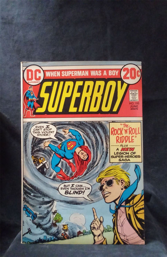 Superboy #195 1973 DC Comics Comic Book