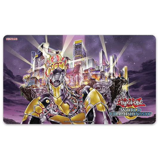 Yu-Gi-Oh TCG Playmat 2013 World Championship Grandopolis The Eternal Golden City By Konami