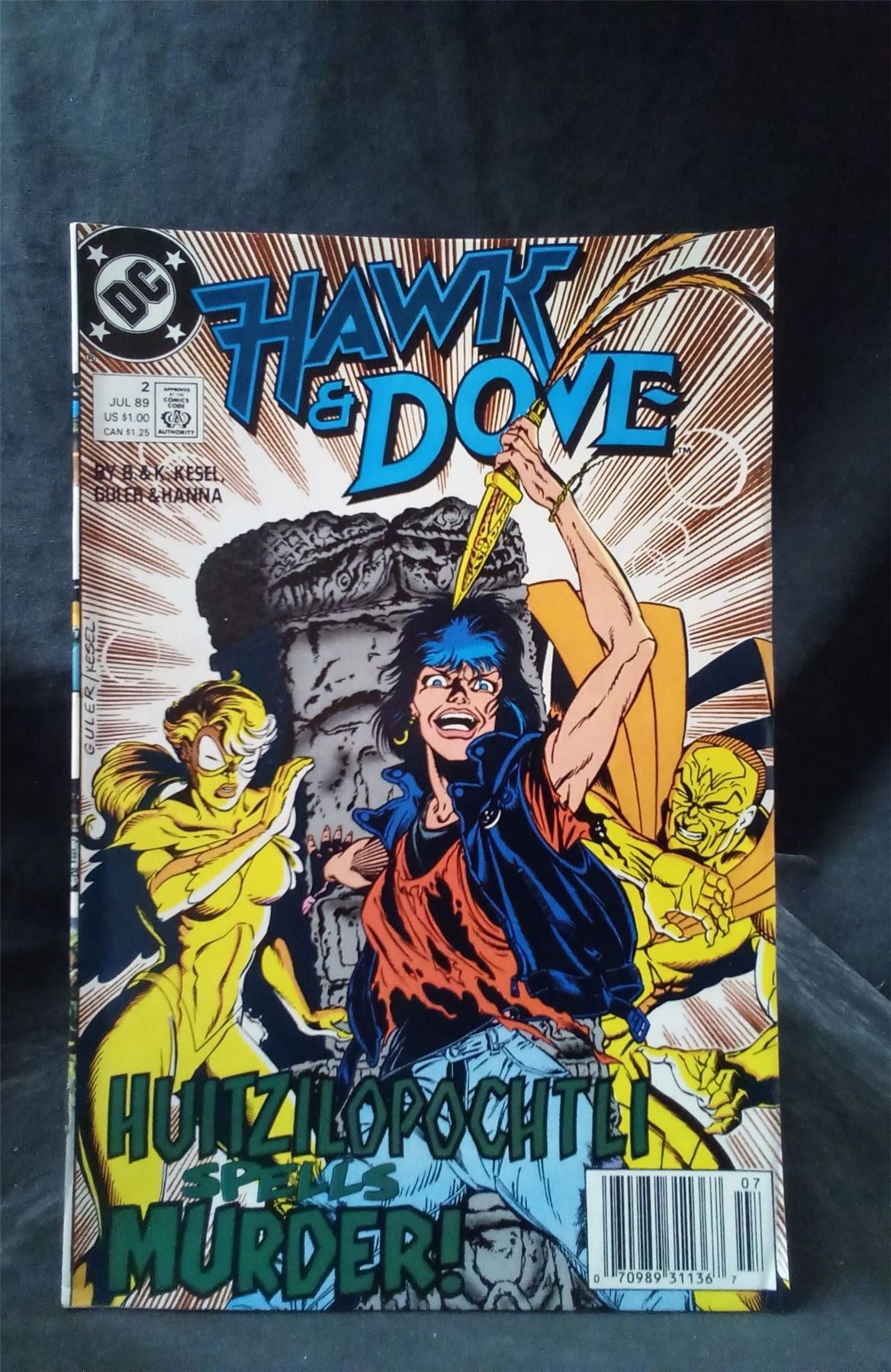 Hawk and Dove #2 1989 DC Comics Comic Book
