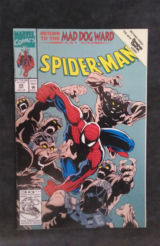 Spider-Man #29 1992 marvel Comic Book