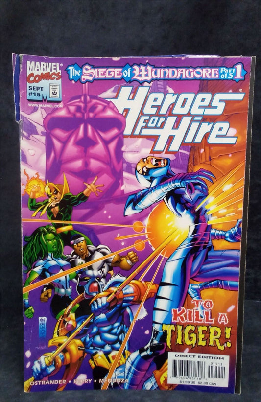 Heroes for Hire #15 1998 Marvel Comics Comic Book