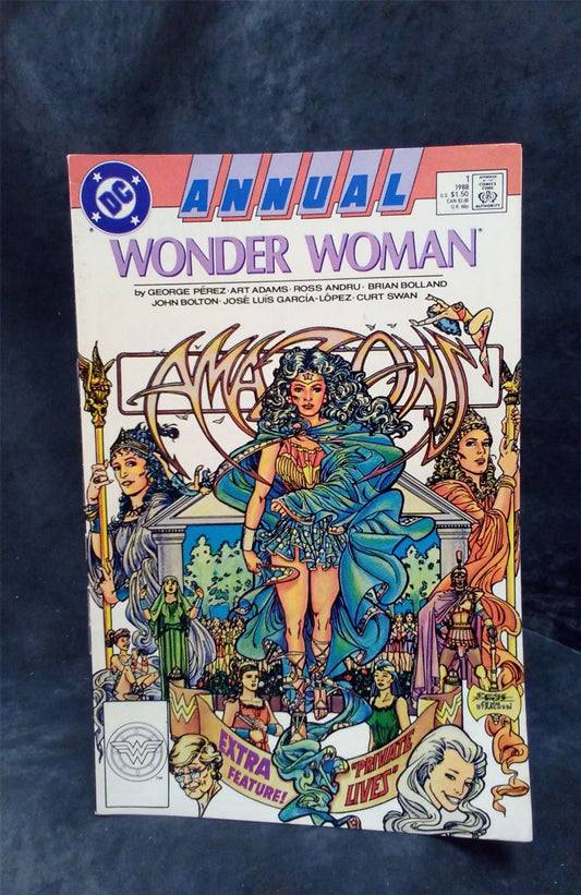 Wonder Woman Annual #1 1988 DC Comics Comic Book