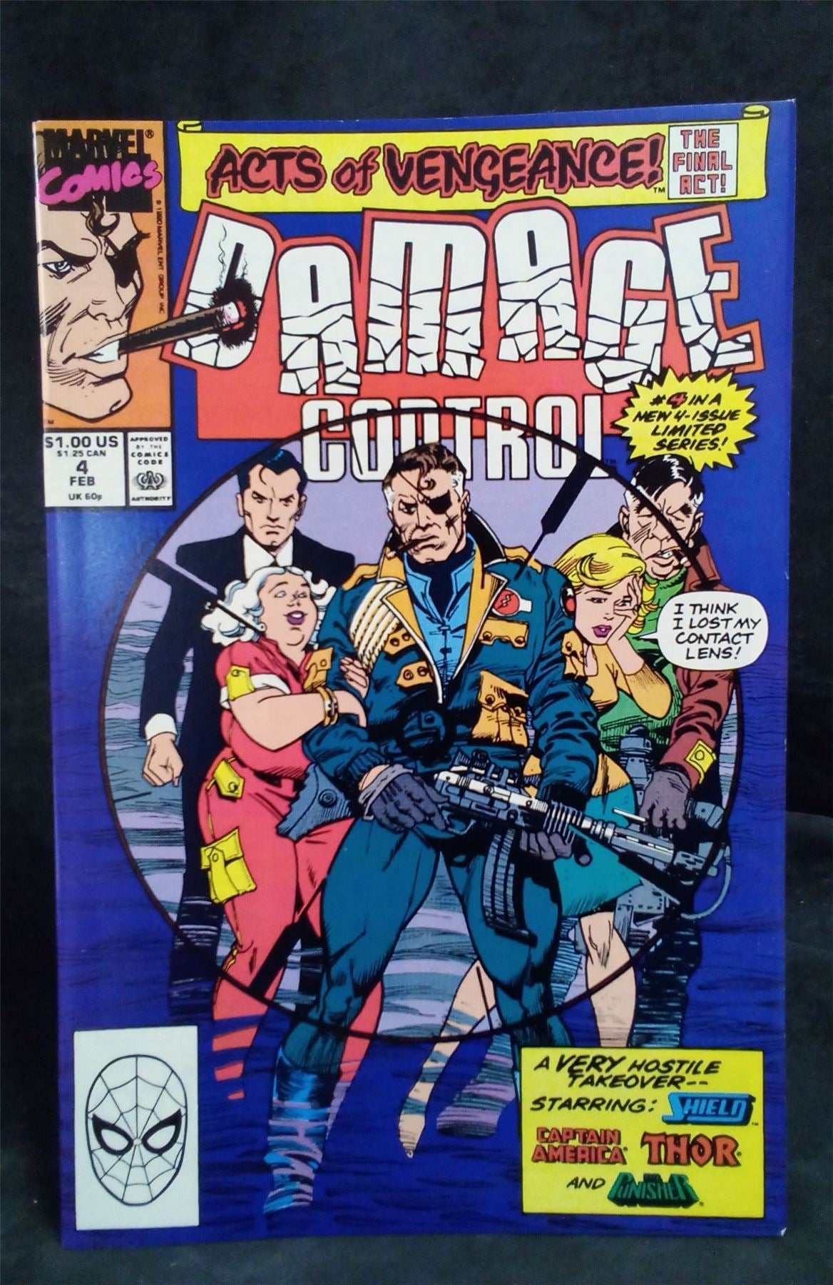 Damage Control #4 1990 Marvel Comics Comic Book