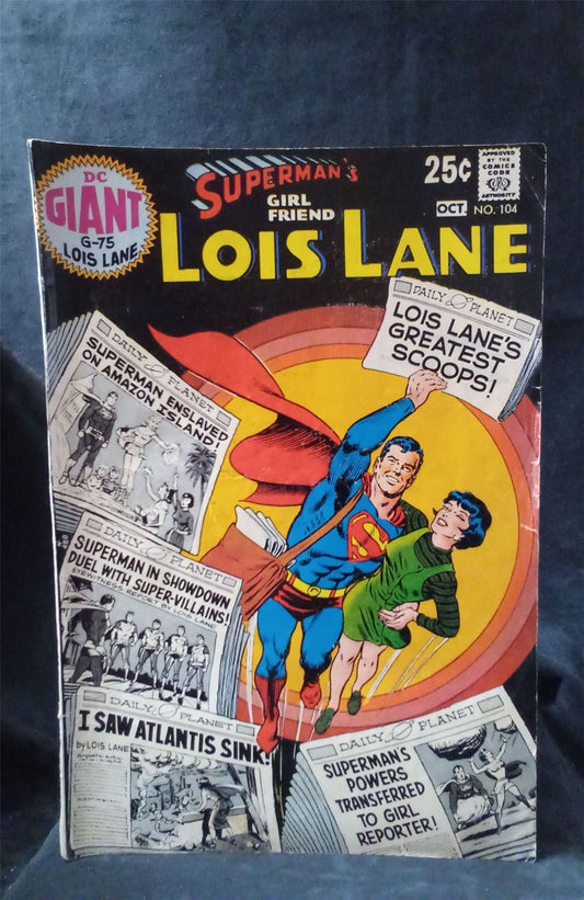 Superman&#039;s Girl Friend, Lois Lane #104 1970 DC Comics Comic Book