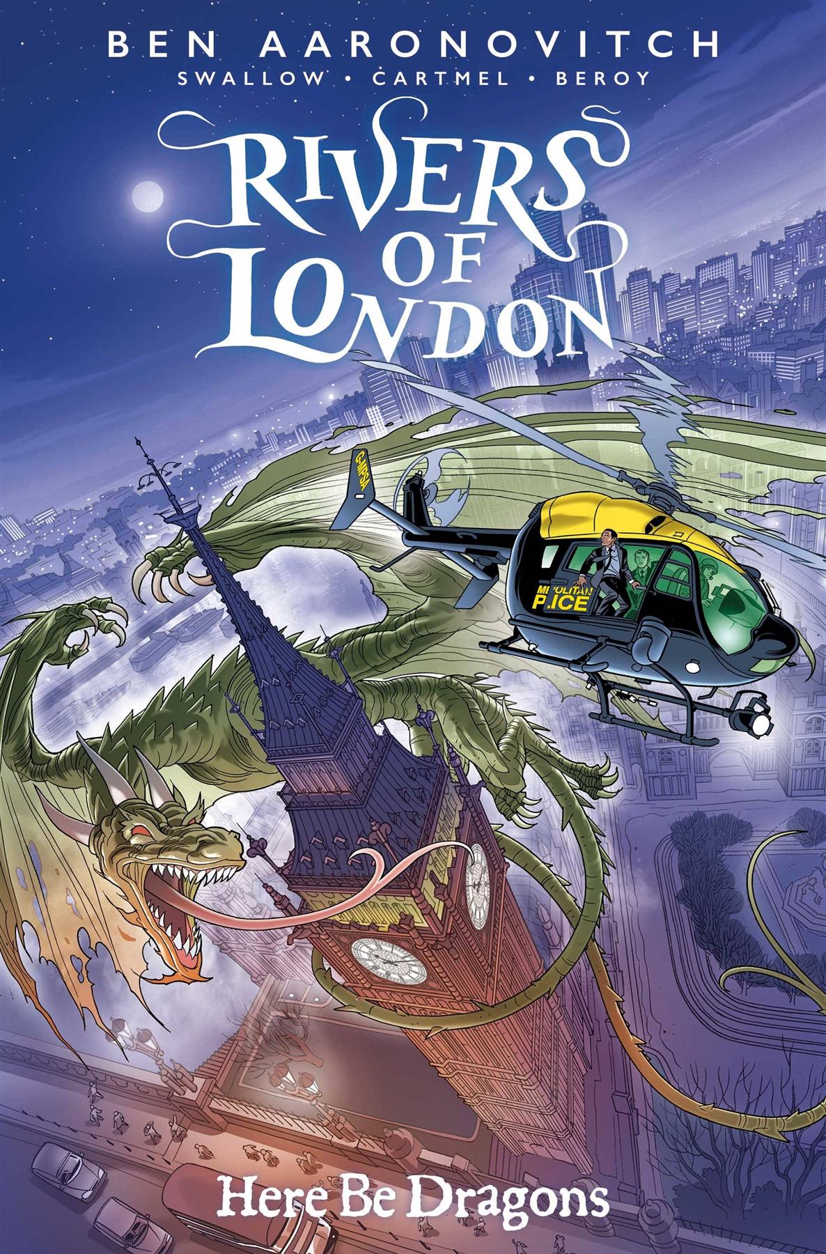 Rivers Of London Here Be Dragons #1 (of 4) Cvr A Beroy Titan Comics Comic Book