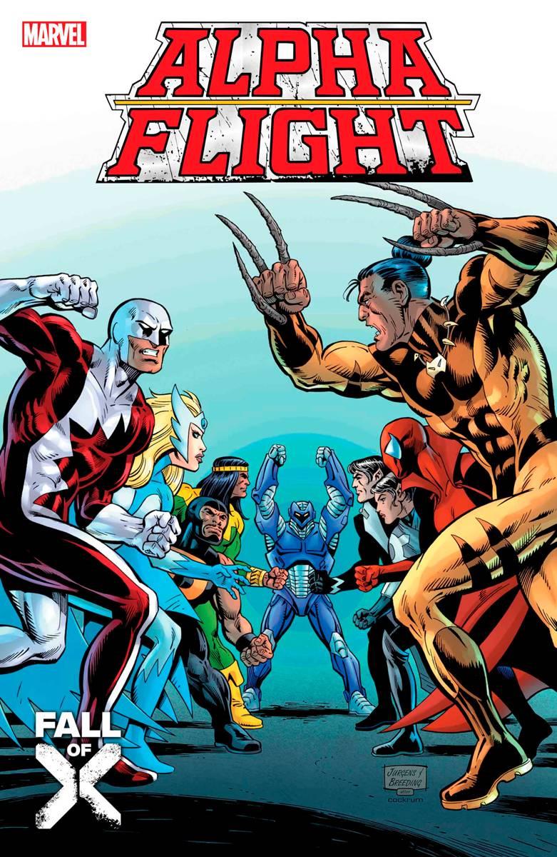 Alpha Flight #1 (Dan Jurgens Homage Var) Marvel Prh Comic Book 2023