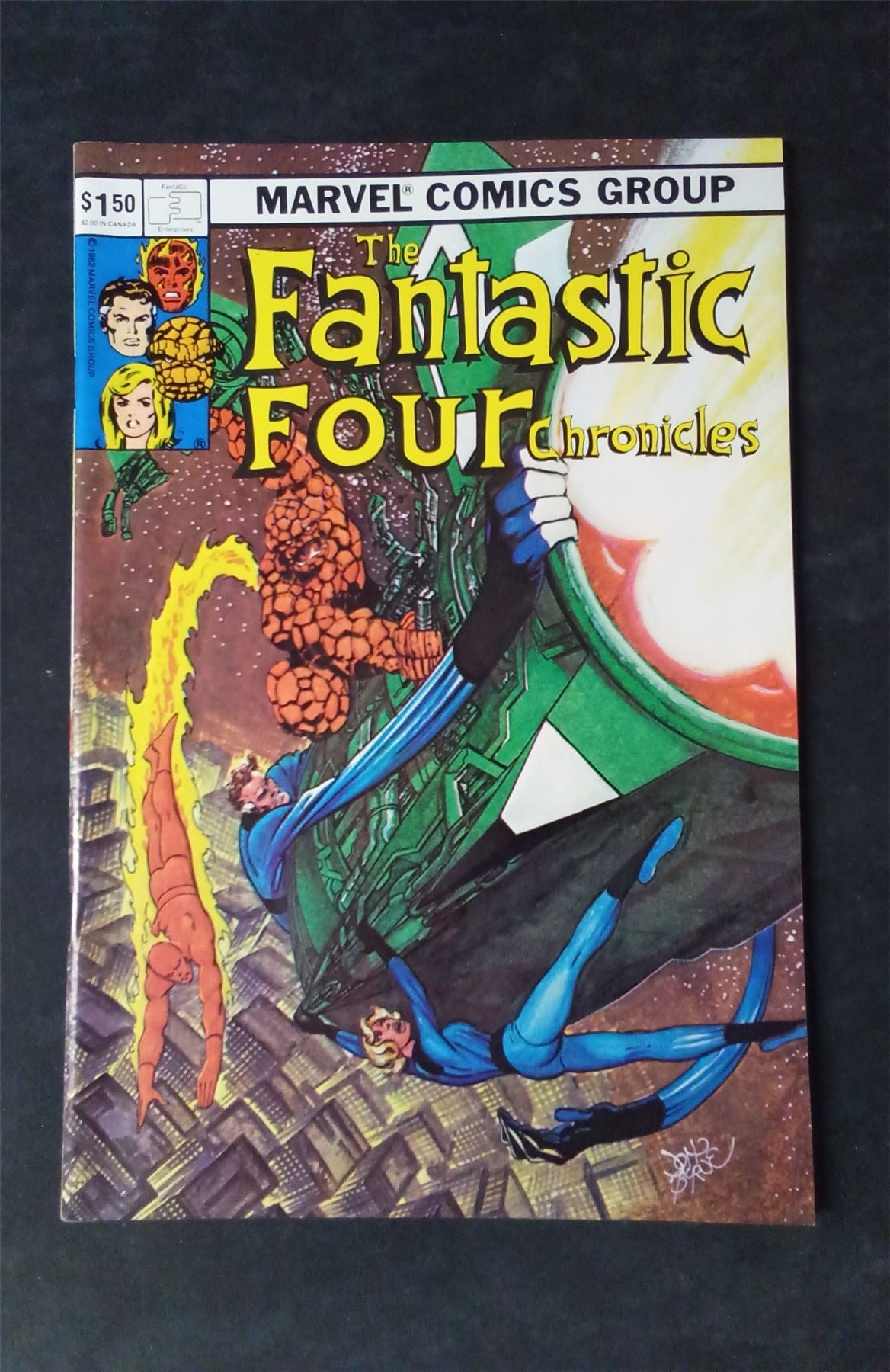 Fantastic Four Chronicles #2 1982 Marvel Comics Comic Book