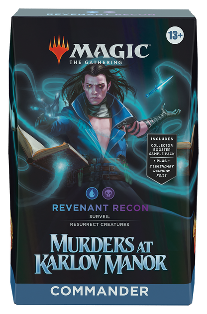 Magic the Gathering Murders at Karlov Manor Commander Deck ( 4 Types )