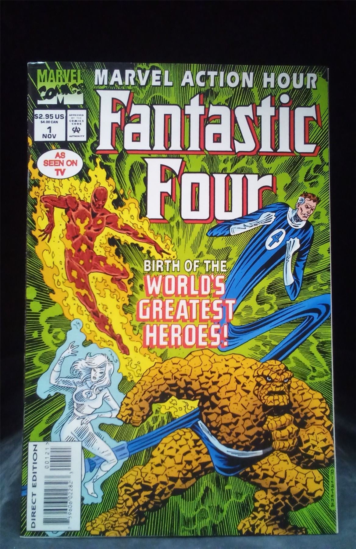 Marvel Comics Action Hour: Fantastic Four #1 1994 Marvel Comics Comic Book