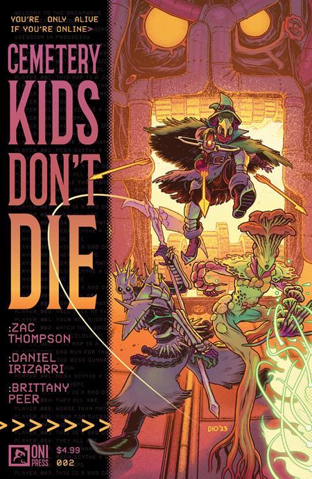 Cemetery Kids Dont Die #2 (of 4) Cvr A Daniel Irizarri (mr) Oni Press Comic Book