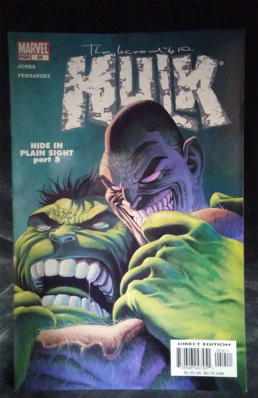 Incredible Hulk #59 2003 Marvel Comic Book
