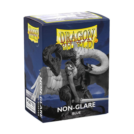 Dragon Shield Sleeves Standard Matte Non-Glare Blue (100 ct.) By Arcane Tinmen