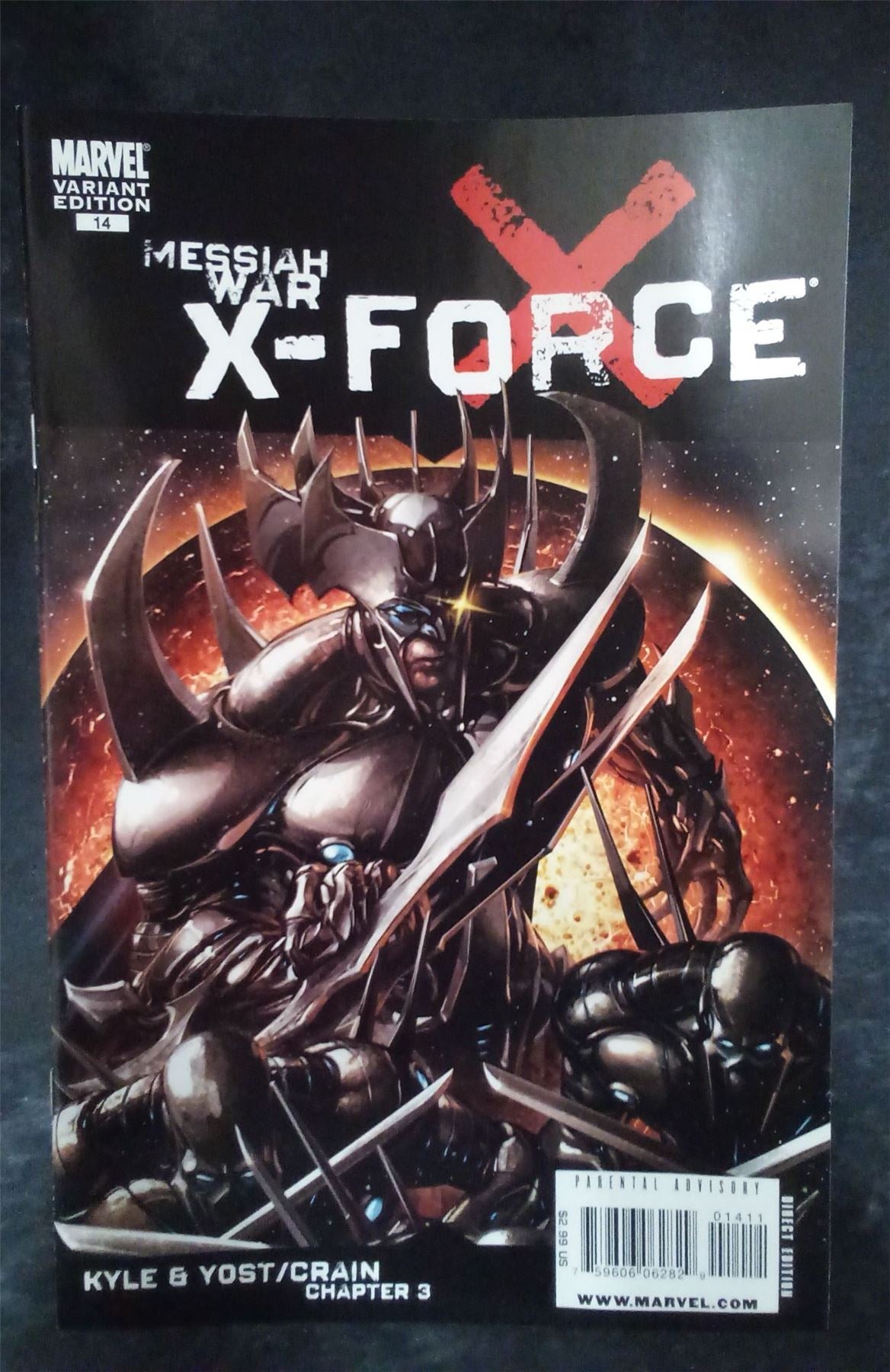 X-Force #14 Variant Cover 2009 Marvel Comics Comic Book